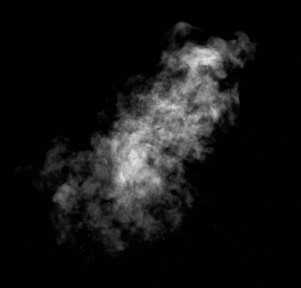 Füst gőz köd levegő háttér alakja fekete — Stock Fotó