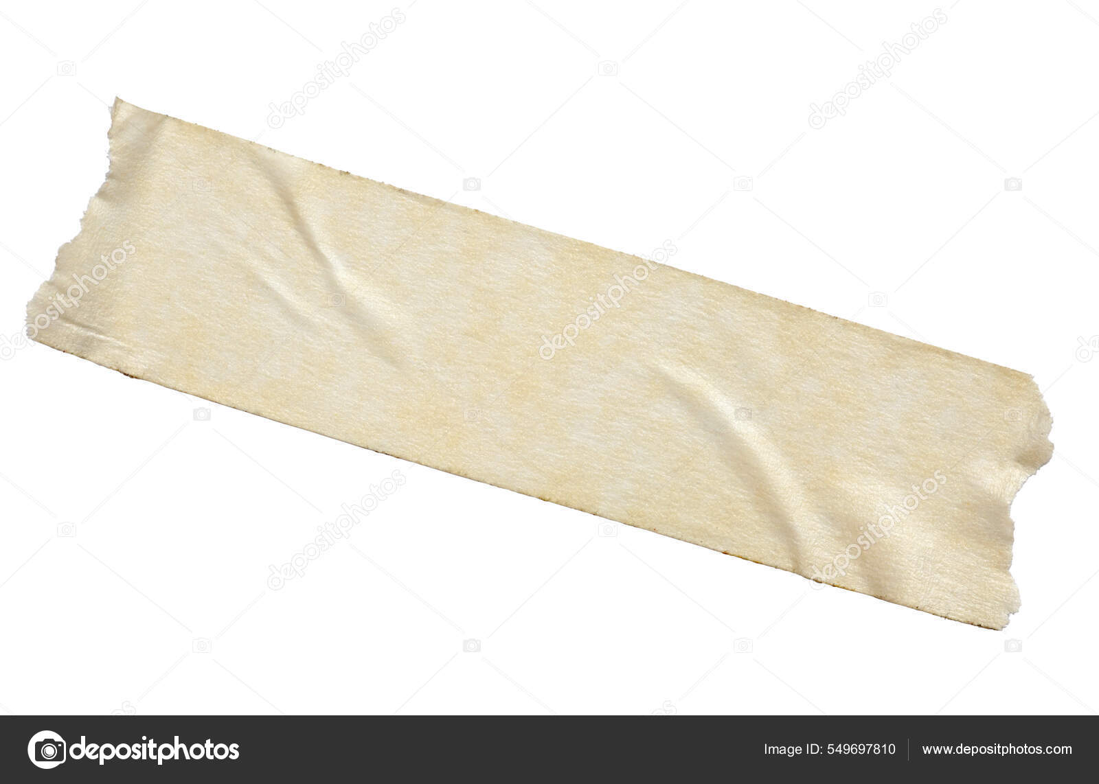 Collection Of Old Sticky Tape On A White Background Stock Photo - Download  Image Now - iStock