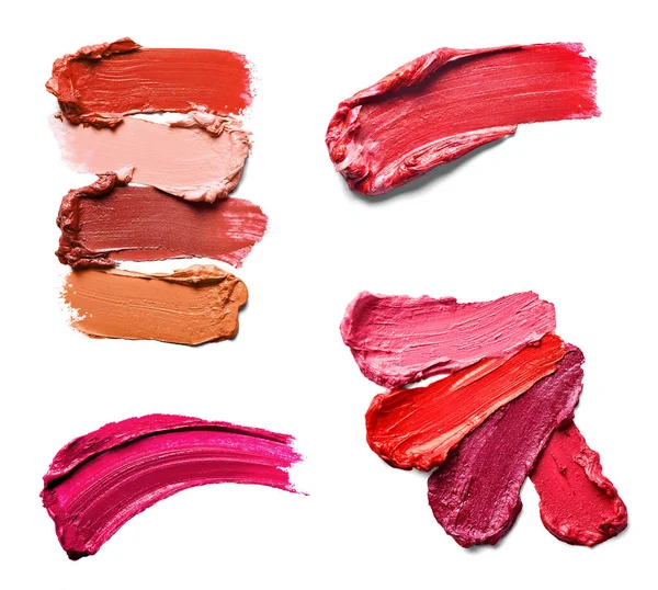 Lipstick paint color makeup beauty sample — Stock Photo, Image