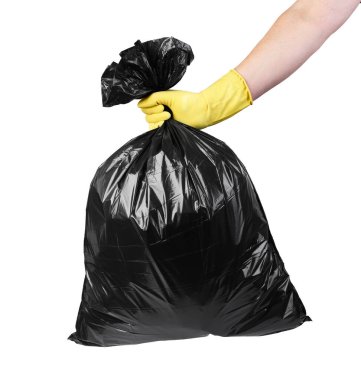 Plastik torba çöp atığı çevresel çöp kirliliği