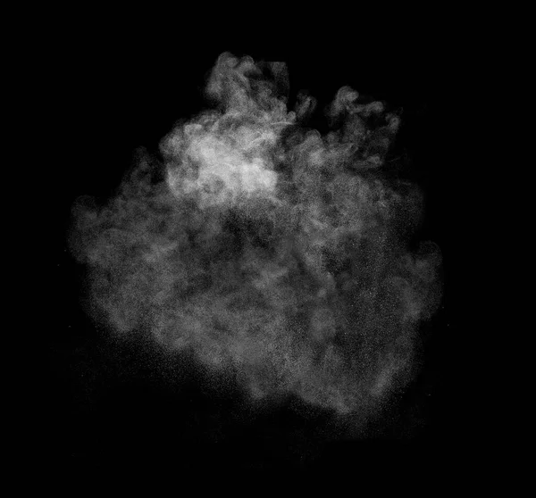 Humo vapor niebla polvo aire fondo forma negro — Foto de Stock