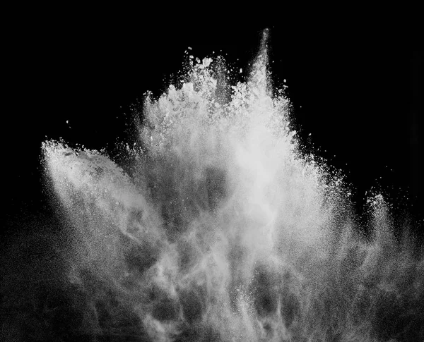 Damm pulver mjöl bakgrund explosion — Stockfoto
