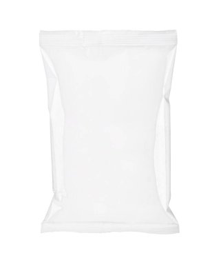 beyaz gümüş alüminyum kağıt poşet yiyecek şablonu arka planı