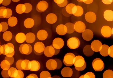 Altın christmas lights homojen arka plan