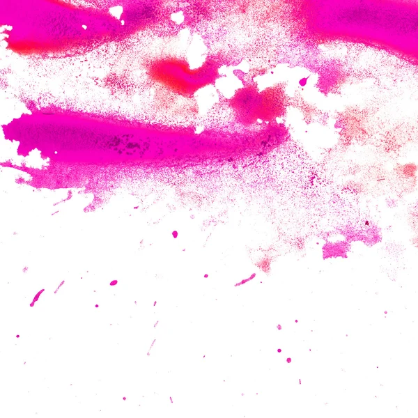 Astratto emo rosa acquerello blot texture — Foto Stock