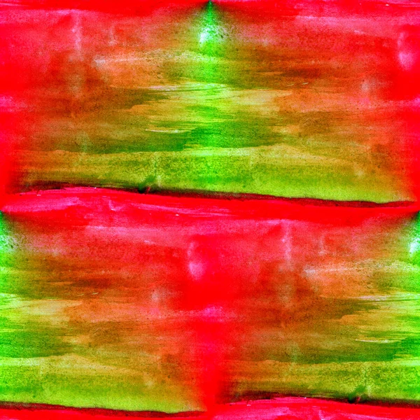 Grün rot nahtlose Makrotextur-Aquarelle mit — Stockfoto