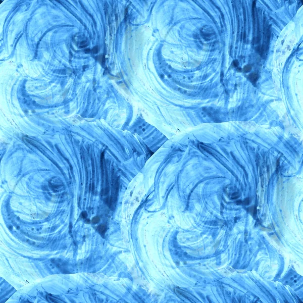 Textura inconsútil color azul acuarela abstracta —  Fotos de Stock