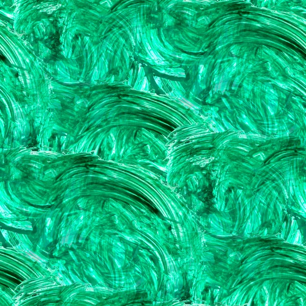 Dikişsiz doku yeşil renk suluboya soyut — Stok fotoğraf