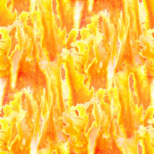 Бесшовный цвет текстуры акварельный желтый абстракт — стоковое фото