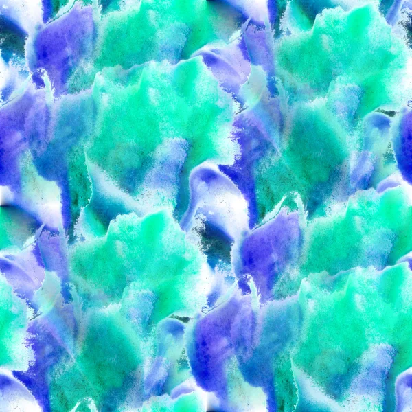 Abstracto azul verde arte artístico telón de fondo borde brus — Foto de Stock