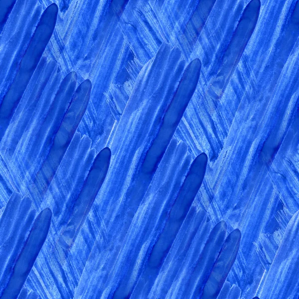Abstraite aquarelle texture sans couture fond bleu couleur eau — Photo