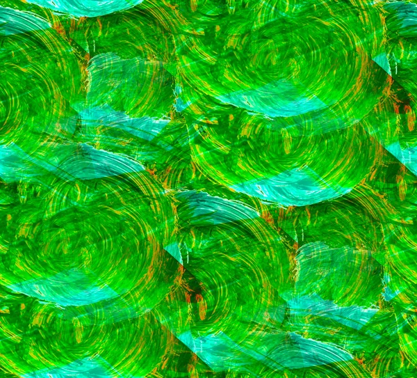 Бесшовные акварельные пятна фон растровый желтый зеленый иллюстратор — стоковое фото