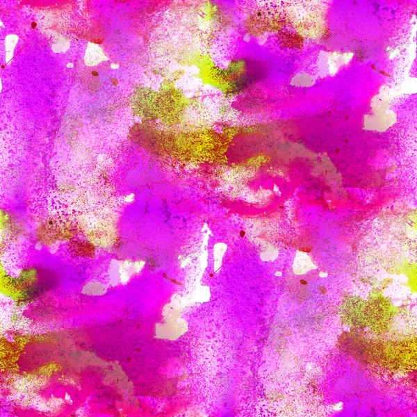 图片海粉红色的无缝纹理抽象水彩背景 — 图库照片