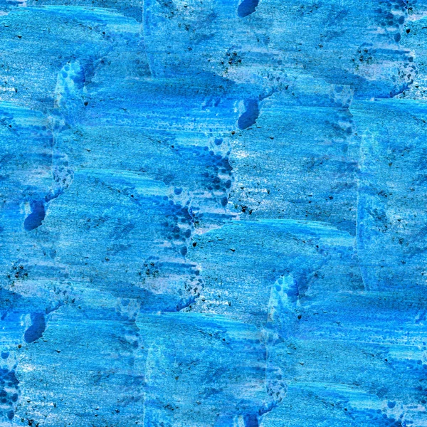 Fondo acuarela agua inconsútil diseño tinta azul abstracto — Foto de Stock