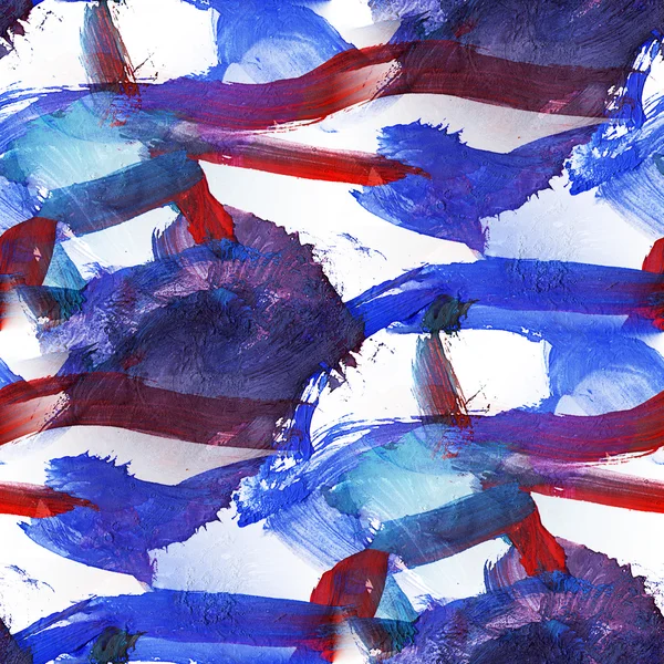 シームレス テクスチャ ブルー画像抽象的な水彩画の背景 — ストック写真