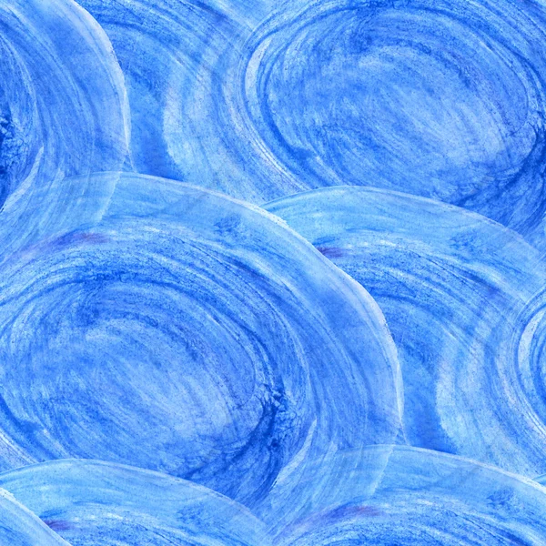 Aquarela sem costura textura azul fundo abstrato cor água — Fotografia de Stock