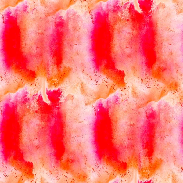 Dikişsiz kırmızı doku renk suluboya soyut — Stok fotoğraf