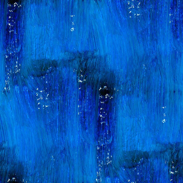 Naadloze blauwe gouache op aquarellen achtergrond — Stockfoto