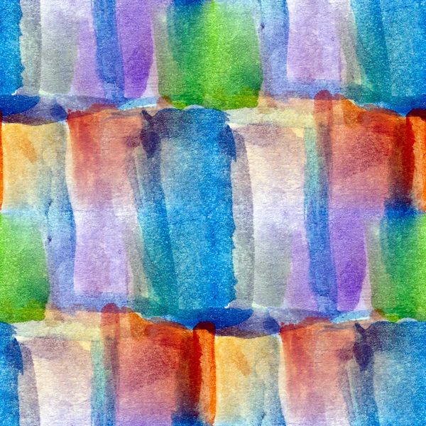 Акварель бесшовный синий кубизм фон — стоковое фото