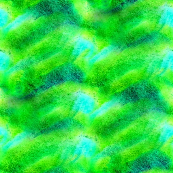 Grüne abstrakte nahtlose Makrotextur Aquarelle mit Pinsel str. — Stockfoto