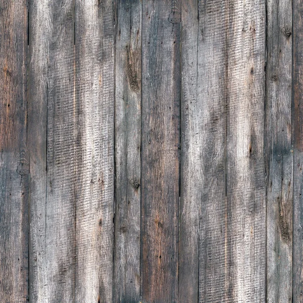 Bezešvá textura plotu staré dřevo se praskliny — Stock fotografie