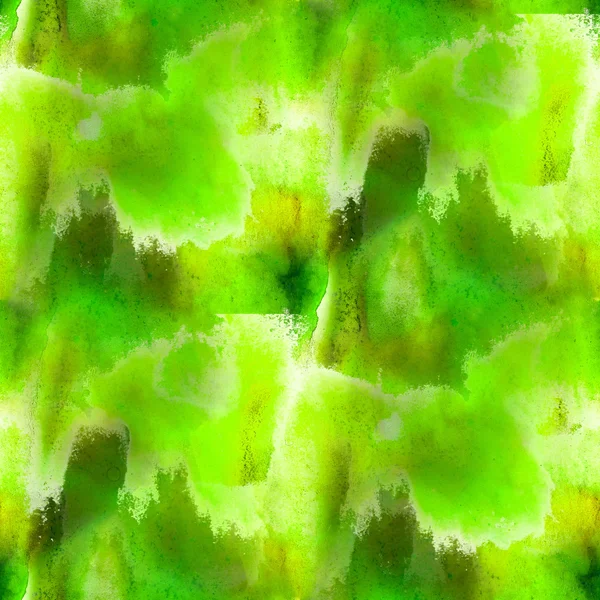 Texture transparente couleur aquarelle vert abstrait — Photo