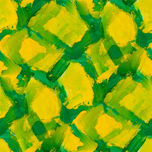 Fondo sin costuras verde amarillo acuarela agua arte abstracto — Foto de Stock