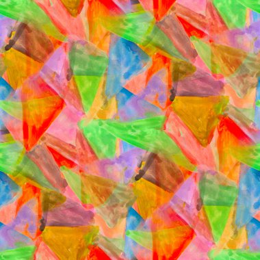 Sarı suluboya sarı kırmızı yeşil blueseamless doku soyut