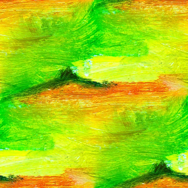 África macro textura inconsútil pintura al óleo verde sobre lienzo con — Foto de Stock