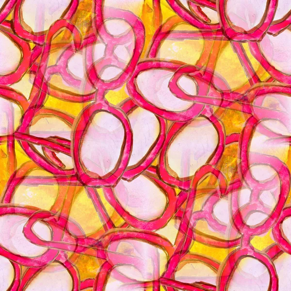 Tekstura kolorów akwareli okulary różowy streszczenie — Zdjęcie stockowe