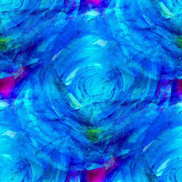 Tekstura morze niebieski obraz streszczenie tło akwarela — Zdjęcie stockowe