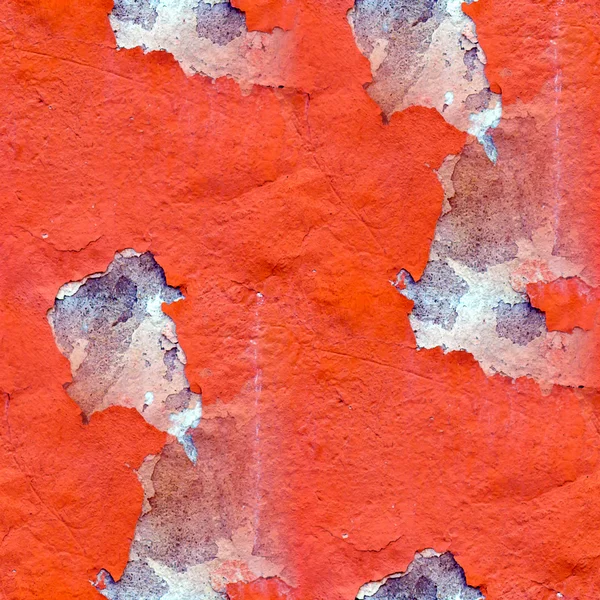 Bezešvé červené grunge stěna pozadí — Stock fotografie