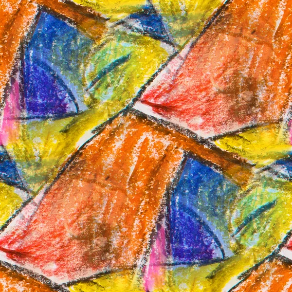 Желтый красный абстрактный фон бесшовная текстура пастель — стоковое фото