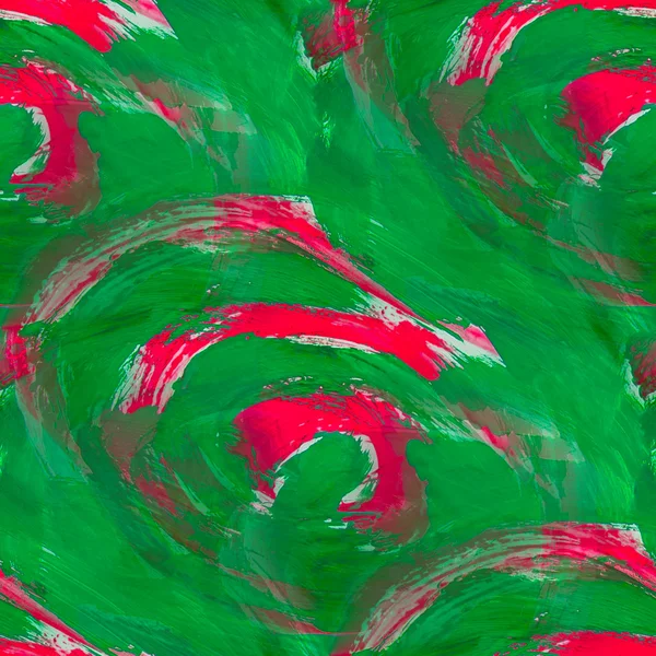 Pintura sin costuras verde rojo fondo acuarela color abstracto ar — Foto de Stock