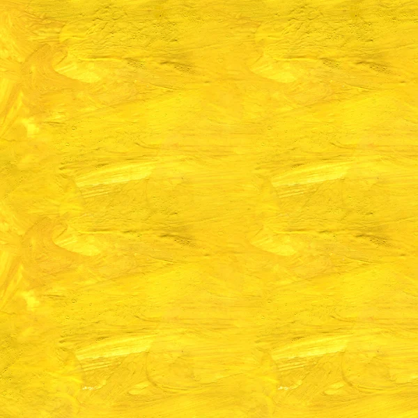 Seamless texture of yellow abstract gouache — Stock Photo, Image