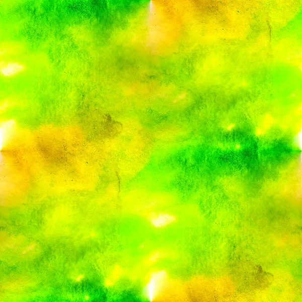 Abstrato verde sem costura macro textura aquarelas com escova str — Fotografia de Stock