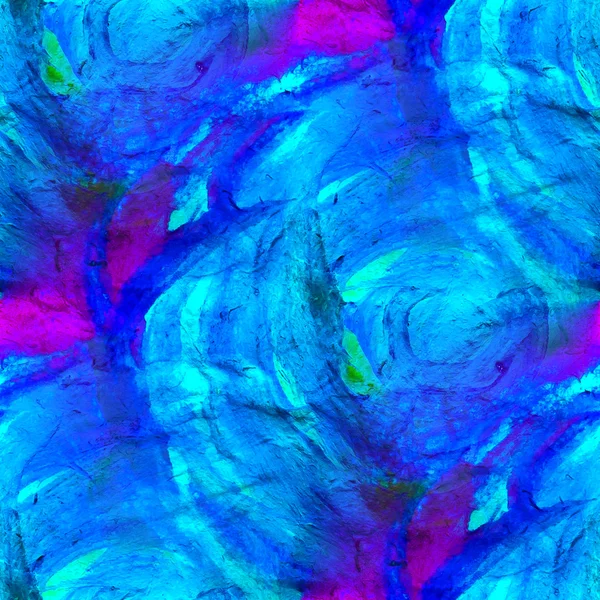 Mare blu senza cuciture texture immagine astratto acquerello sfondo — Foto Stock