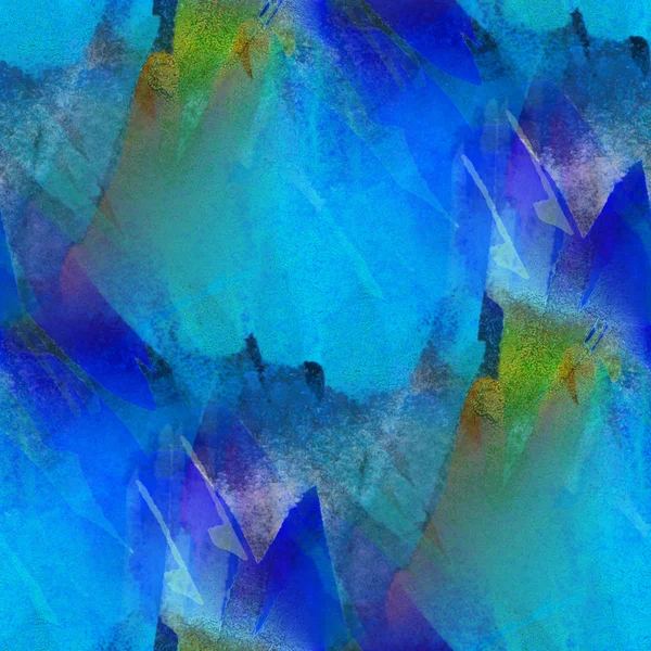 Paint seamless Blue Beauty background watercolor color abstract — Stock Photo, Image