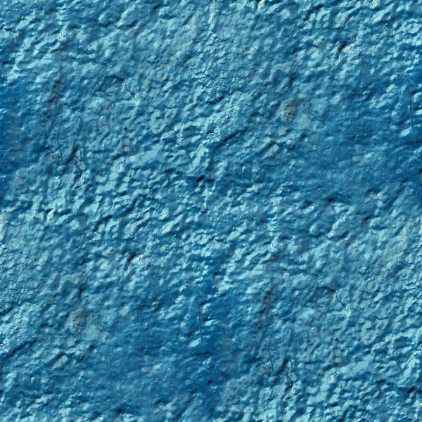 Betonnen wand van blauwe verf drupt ruwe oppervlakte naadloze backgro — Stockfoto