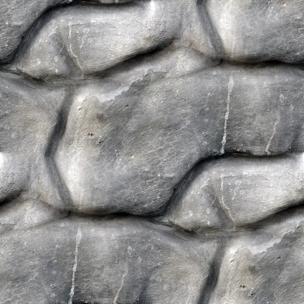 Piedra textura sin costuras fondo de pantalla gris con líneas negras — Foto de Stock