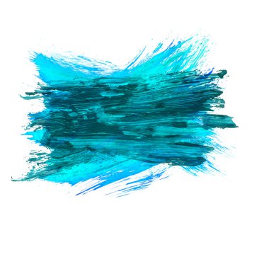 izole mavi suluboya spot leke