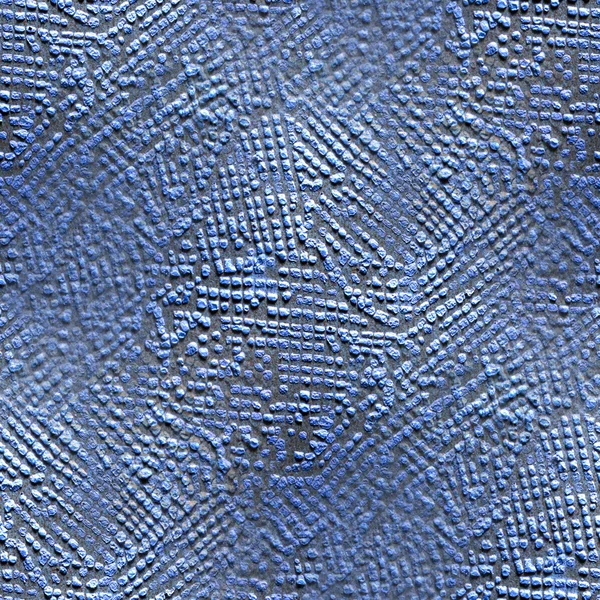 Seamless texture with old blue tubercles — Stock Photo, Image