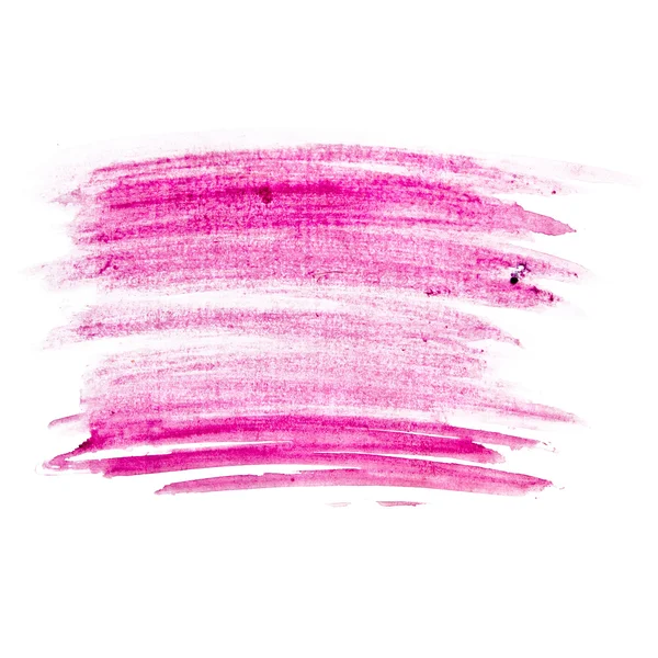 分離されたスポット斑赤いマクロ水彩画 — ストック写真