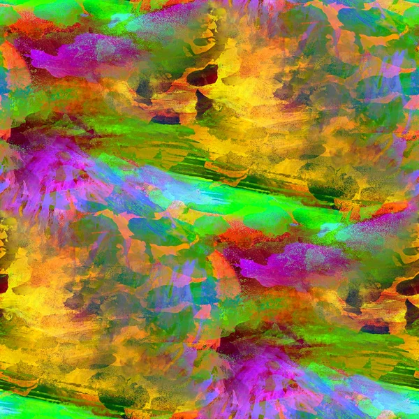 Aquarellen naadloze schilderij kleurrijke achtergrond — Stockfoto