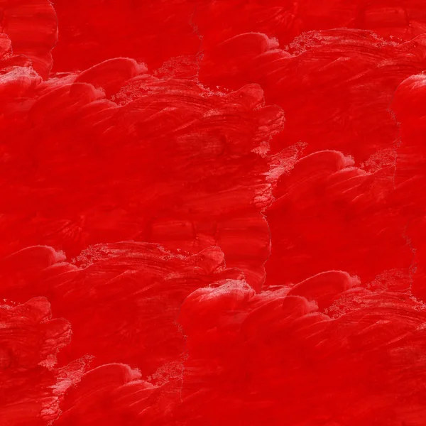 Акварельне мистецтво безшовна абстрактна текстура рука пофарбована в червоний фон — стокове фото