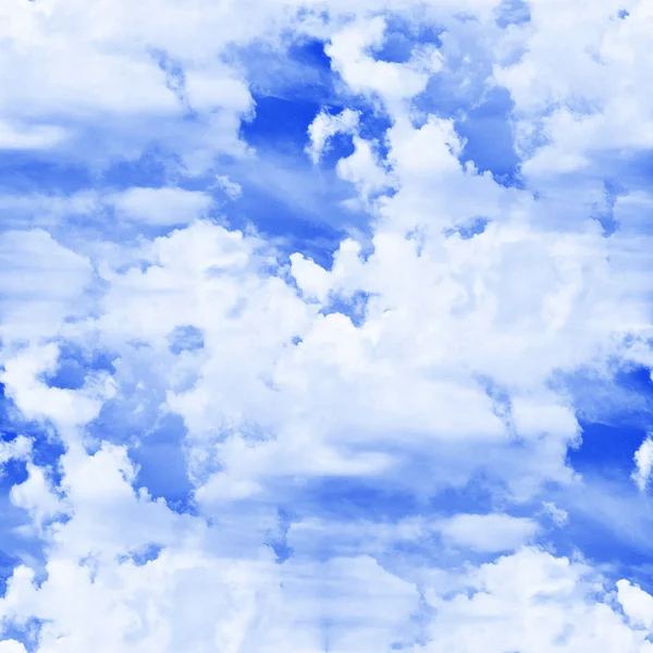 Textura sin costuras de nubes azules — Foto de Stock