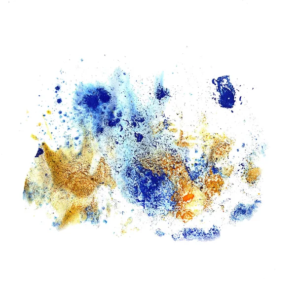 Blots and stains blue texture — Stock Photo, Image