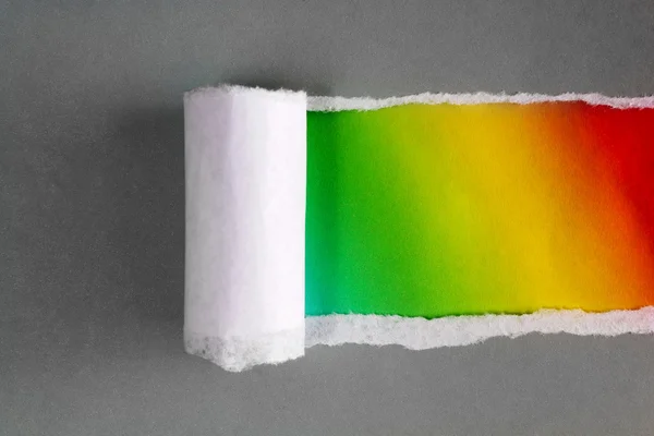 Цвет рваная бумага текстура и место для сообщений — стоковое фото