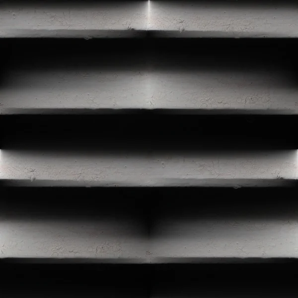 Järn textur svartvita ventilation grill sömlös ba — Stockfoto