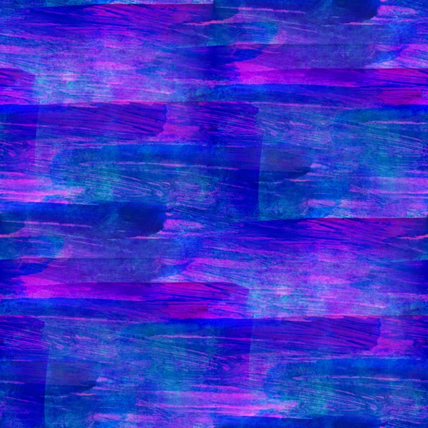 Niebieska farba fioletowy rozmazuje abstrakcyjny akwarela bezszwowe tło — Zdjęcie stockowe